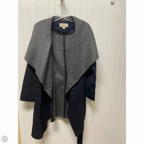 Coat Designer By Michael Kors In Navy, Size: M Clean Fit Design