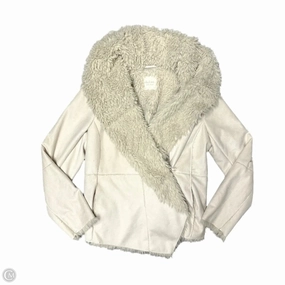 Layer Up Style Coat Faux Fur & Sherpa By Altard State In Cream, Size: L