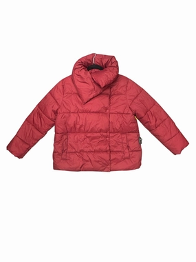 Rugged Daily Style Classic Urban Wear Coat Faux Fur & Sherpa By Banana Republic In Red, Size: M