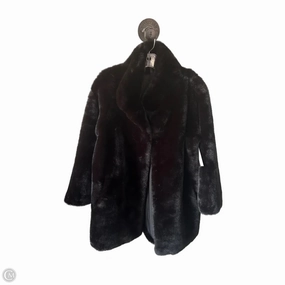 Coat Faux Fur & Sherpa By Clothes Mentor In Black, Size: M Clean Street Look