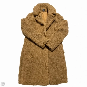 Coat Faux Fur & Sherpa By Cme In Brown, Size: Xs Wind Resistant Airtight Seam Sealing