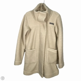 Coat Faux Fur & Sherpa By Columbia In Tan, Size: Xs Hidden Ventilation