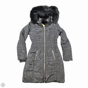Travel Wardrobe Coat Faux Fur & Sherpa By F&f In Black, Size: 8