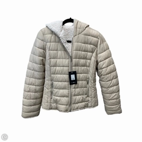 MultiLayerSystem Coat Faux Fur & Sherpa By Fashion Nova In Tan & White, Size: M