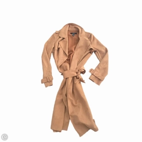 Coat Faux Fur & Sherpa By Forever 21 In Brown, Size: S FullCoverageHood