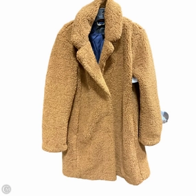 Oversized Fit Coat Faux Fur & Sherpa By J. Crew In Brown, Size: L