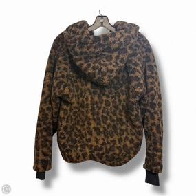 Coat Faux Fur & Sherpa By Lou And Grey In Animal Print, Size: S Seasonal Trend