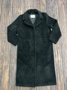 Coat Faux Fur & Sherpa By Rebecca Minkoff In Black, Size: S Eco Friendly Production
