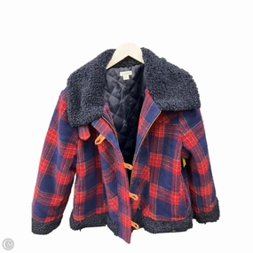 Coat Faux Fur & Sherpa By Sundance In Blue & Red, Size: Xxl Stretchable Fabric Urban Fit Look