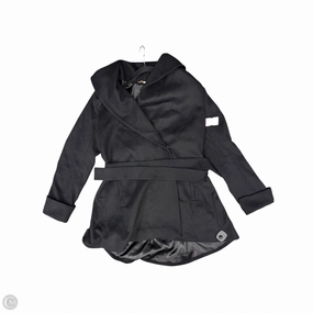 Ergonomic Seams Articulated Knees Coat Faux Fur & Sherpa By Trina By Trina Turk In Black, Size: Xl