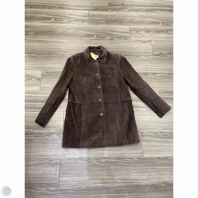 Coat Leather By Style And Co Collection Women In Brown, Size: L Breathable City Style