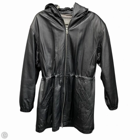 Coat Leather By Wilsons Leather In Black, Size: M City Chill Style