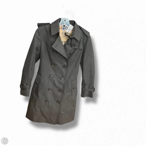 Coat Luxury Designer By Burberry In Black, Size: Xs Abrasion Resistant Edges WindproofTechnology