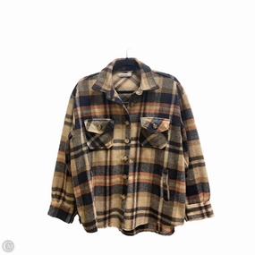 Foldable Shoulder Straps Coat Other By Andthewhy In Plaid Pattern, Size: M
