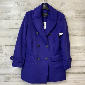 Mesh Ventilation Panels Coat Other By Ann Taylor In Purple, Size: S