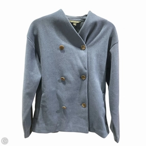 Coat Other By Banana Republic In Blue, Size: Xs Tapered Hem