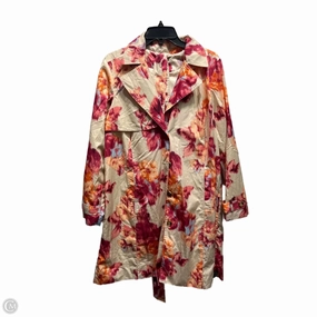 Bomber Cut Universal Fit Framework Coat Other By Chicos In Orange & Pink, Size: L