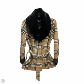 Coat Other By Clothes Mentor In Plaid Pattern, Size: M Textured Finish Holiday Trip