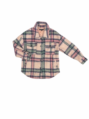 Easy Care Material Coat Other By Cmc In Plaid Pattern, Size: S
