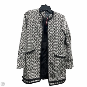 Coat Other By Cynthia Rowley In Black & White, Size: Xs Subtle Design Detail