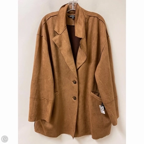 Stain Resistant Cold Days Coat Other By Davi & Dani In Brown, Size: 1x