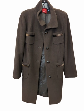Coat Other By Esprit In Brown, Size: M Light Outdoor Layer SlimSilhouette
