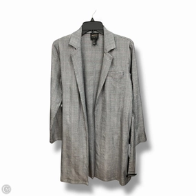 Coat Other By Forever 21 In Plaid Pattern, Size: S Single Buttons Easy Fit
