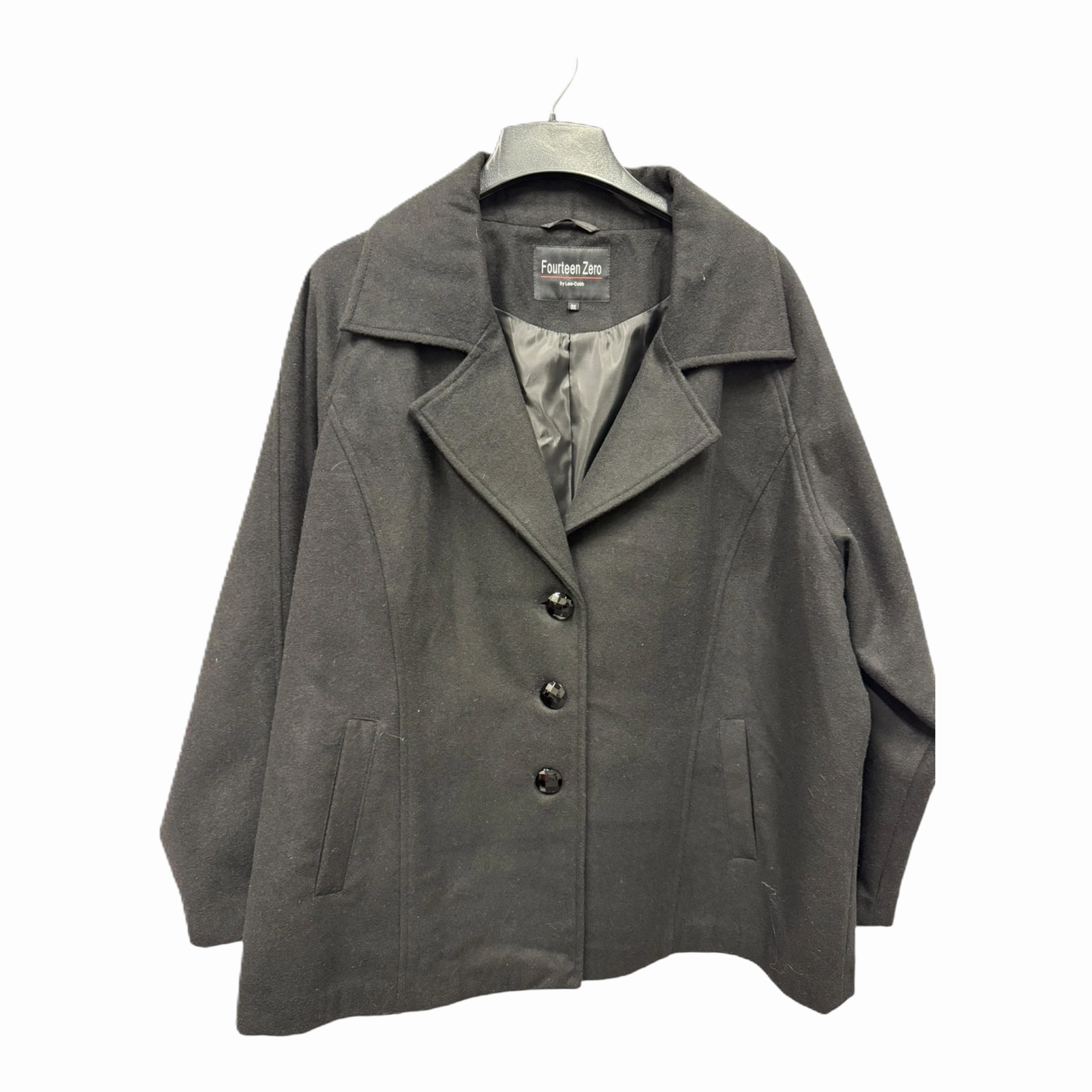 Coat Other By fourteen zero In Black, Size: 3x Eco Friendly Dye Stretch Comfort Fit