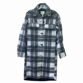Coat Other By H&M In Green & Grey, Size:Xs Fleece Inside