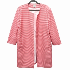 Compact Fit Look Coat Other By Halogen In Pink, Size:M