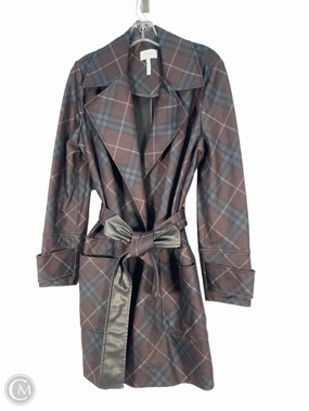 WaterRepellentExterior Coat Other By Laundry In Blue & Purple, Size: L