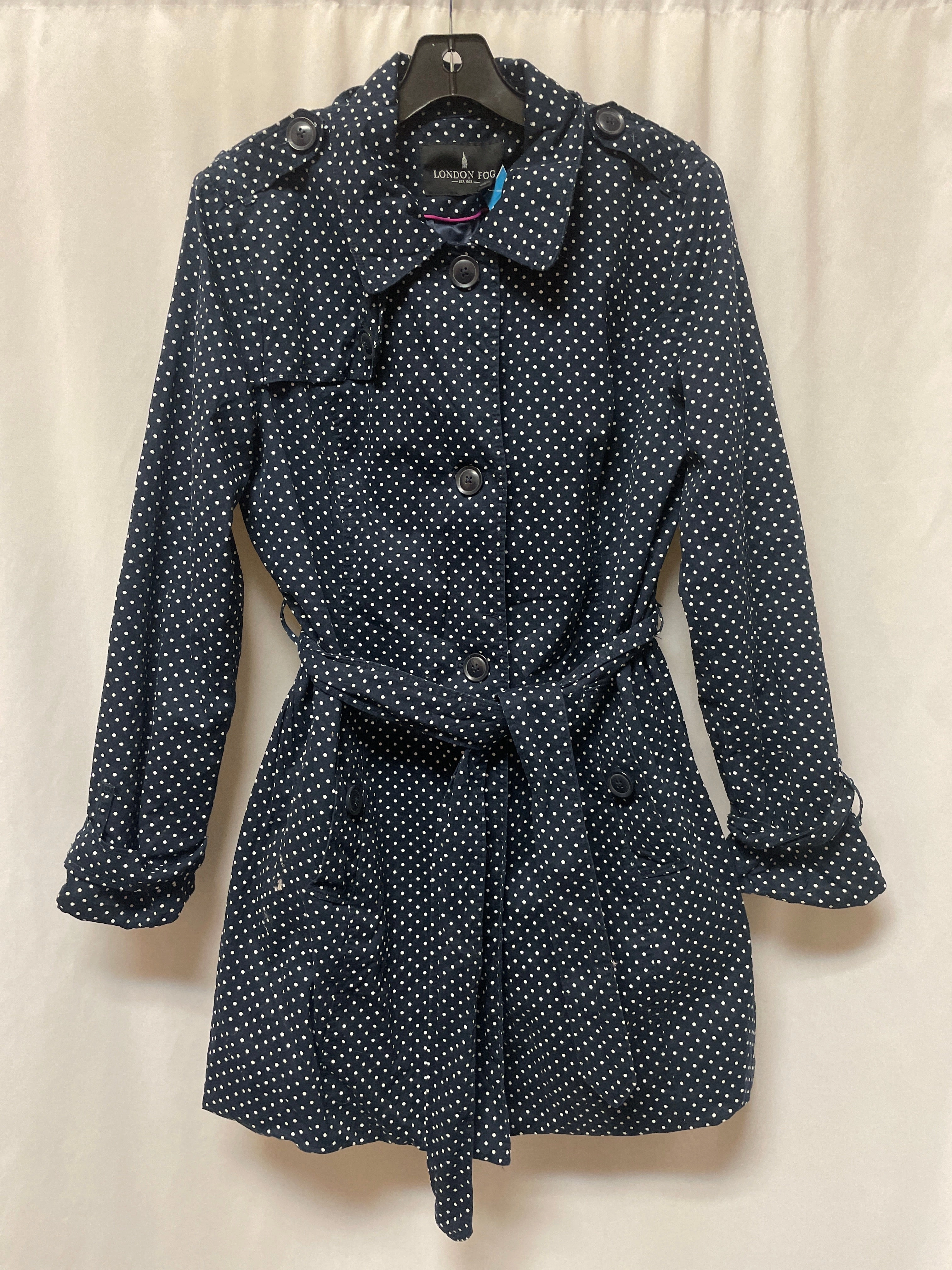 Thermal Core Technology MultiPocket Configuration Coat Other By London Fog In Navy, Size: M