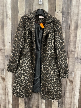 Coat Other By Merona In Animal Print, Size: M Quilted Stitching Pattern Minimal Detail