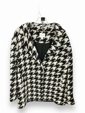 Coat Other By Nine West In Black & White, Size: M Reinforced Zippers