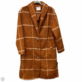 Eco Friendly Recycled Material Quick Release Buckle Coat Other By Old Navy In Orange & White, Size: M