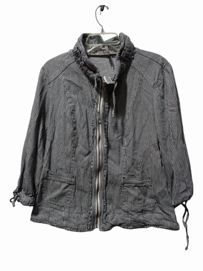 Layer Up Style Ventilated Back Panel Coat Other By Passport In Striped Pattern, Size: Xl