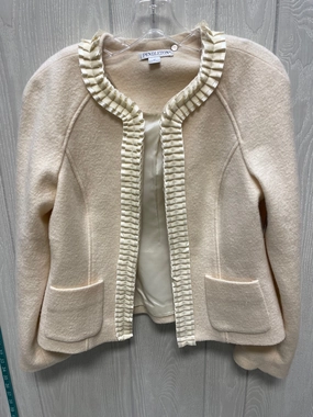 Coat Other By Pendleton In Cream, Size: M Noise Free Fabric