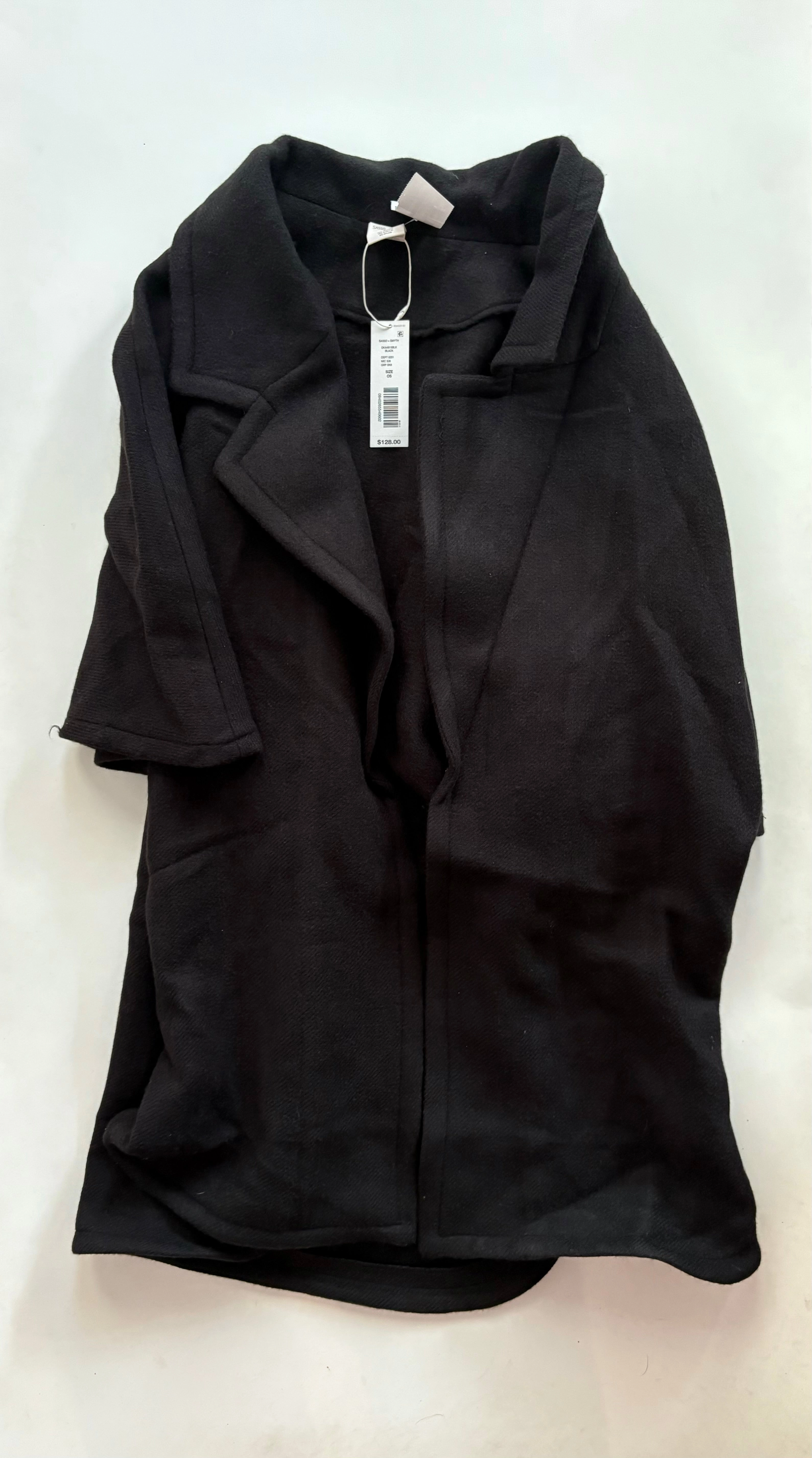 Heat Sealed Edges Breathable fabric Coat Other By Sasso & smyth In Black, Size: Osfm