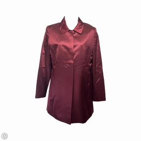 High Loft Insulation Autumn Layers Coat Other By Tahari By Arthur Levine In Maroon, Size: 2