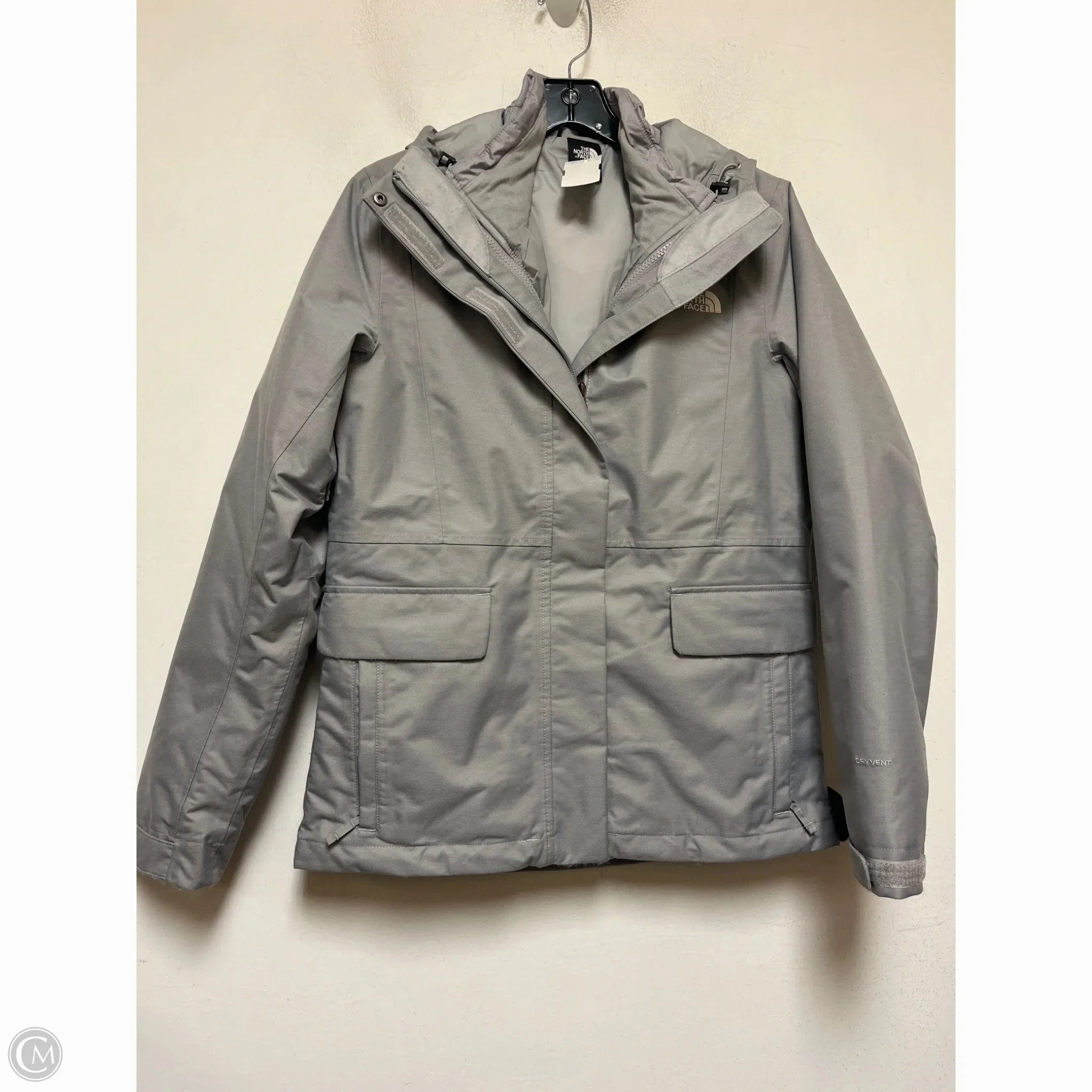 Coat Other By The North Face In Grey, Size: S Odor Resistant Fabric