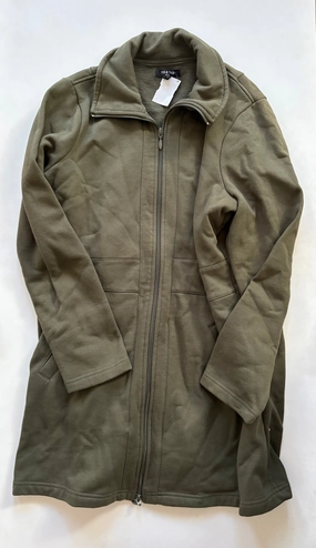 Coat Other By Torrid In Green, Size: Xl Oversized Silhouette Soft Shell Material