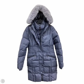 Pattern Print Coat Parka By Cma In Grey, Size: M