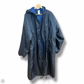 Coat Parka By Polo Ralph Lauren In Navy, Size: L Quick Release Buckles Puffer Design