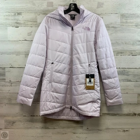 Puffer Design Coat Parka By The North Face In Purple, Size: S