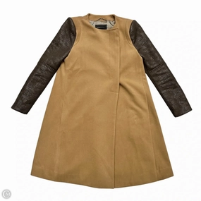 Coat Peacoat By Bcbgmaxazria In Brown & Tan, Size: M Minimalist Design