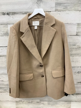 Flexible Layer System Anti Static Interior Coat Peacoat By H&m In Cream, Size: L
