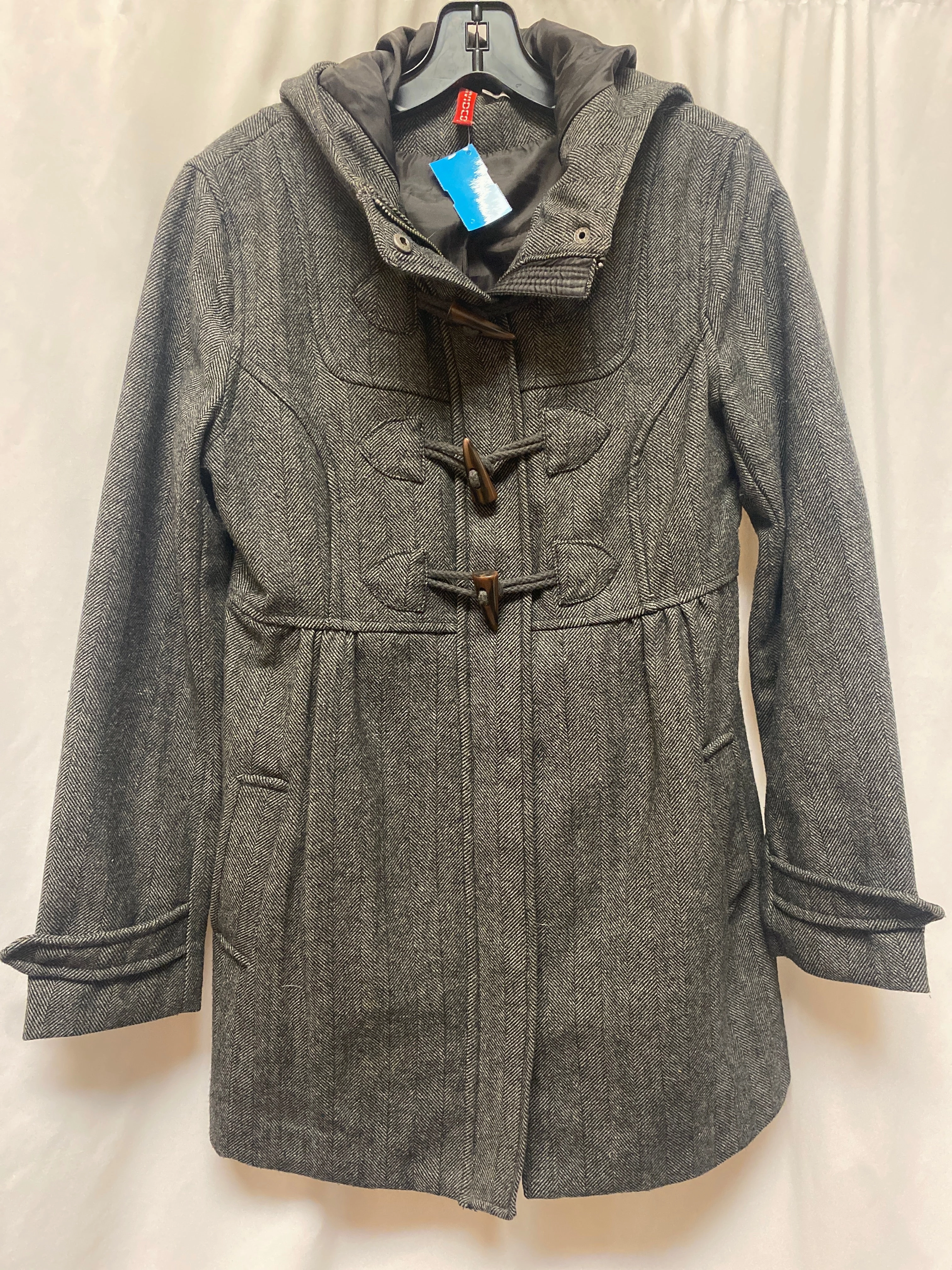 Coat Peacoat By H&m In Grey, Size: M Weekend Chill Style