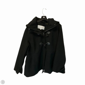 Coat Peacoat By Jessica Simpson In Black, Size: 2x All Weather Piece Noise Free Fabric
