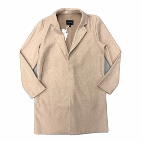 Coat Peacoat By Love Tree In Pink, Size: L Stripe Look Light Look