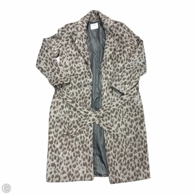 Coat Peacoat By Old Navy In Animal Print, Size: Xs Cheap Nice